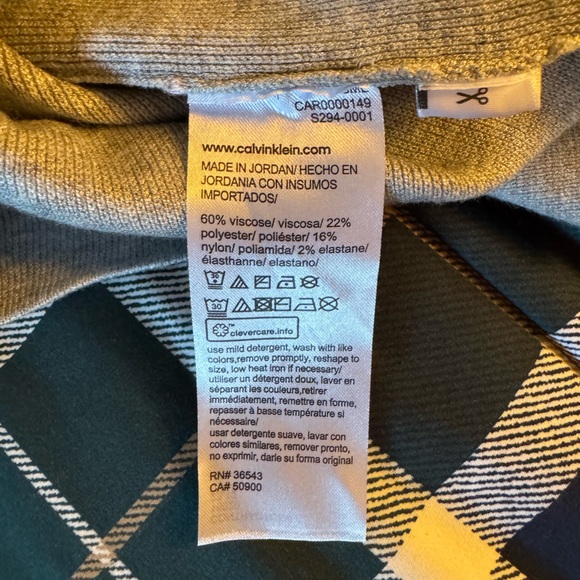 Calvin Klein Grey Sweatshirt/Crewneck - Picture 6 of 10